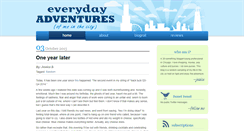 Desktop Screenshot of myeverydayadventures.com